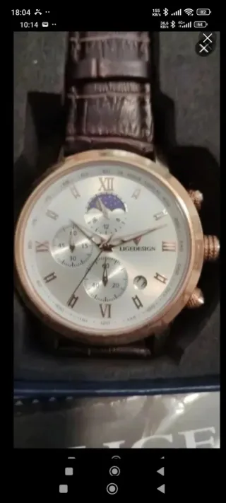 Reloj LIGE SIN ESTRENAR pulsera cuero