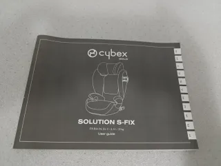 Cybex Solution S-Fix Grupo 2-3