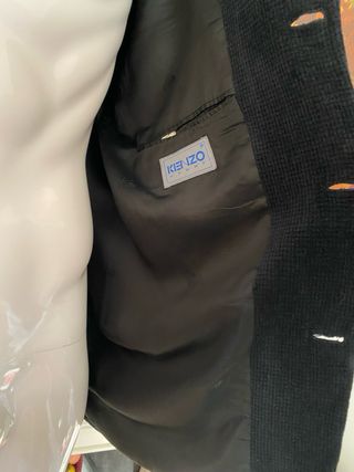 Giacca Kenzo Uomo Nera Taglia 50