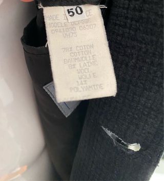 Giacca Kenzo Uomo Nera Taglia 50