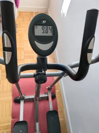 Bicicleta Estática y Elíptica 2 en 1