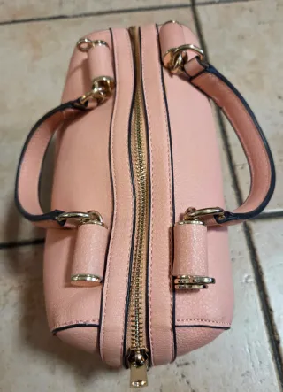 Borsa donna rosa a bauletto