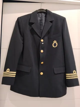 Traje de comunión azul marino