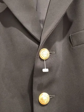 Traje de comunión azul marino