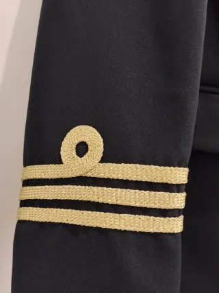 Traje de comunión azul marino