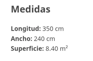 Alfombra gris interior/exterior