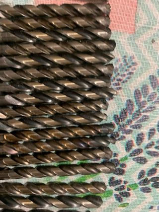 Brocas para metal HSS lote de 20 unidades