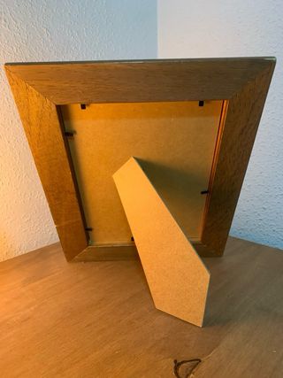 Marco de fotos de madera