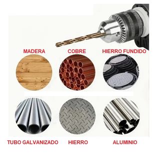 Set 99 brocas de acero alta velocidad HSS titanio