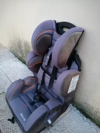 Silla de coche Babyauto gris y naranja