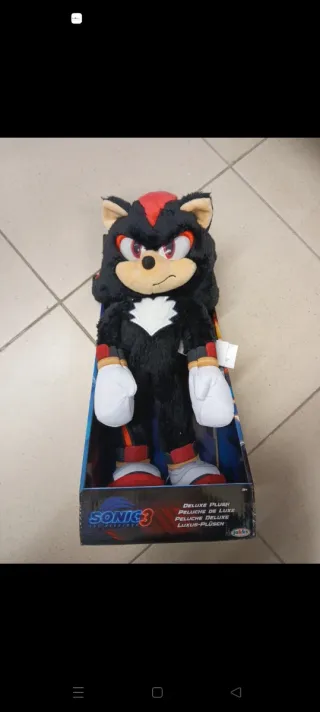 Peluche Shadow Sonic 30 cm