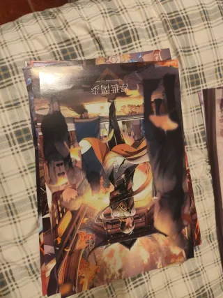 Posters Genshin Impact y Anime