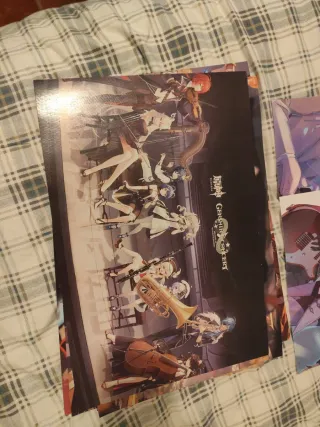 Posters Genshin Impact y Anime