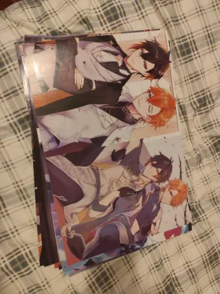 Posters Genshin Impact y Anime