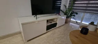 Mueble TV blanco IKEA