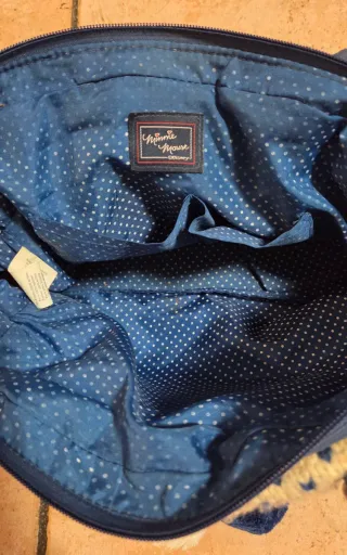 Borsa Disney Minnie Mouse blu e bianca