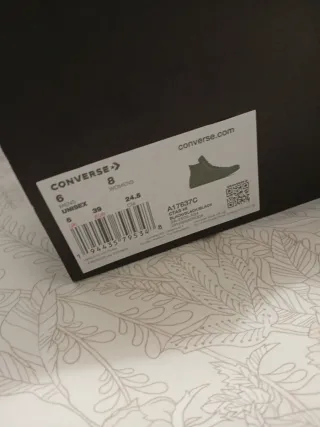 Converse piel talla 39