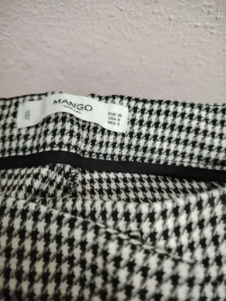 Pantalón de tela estampado