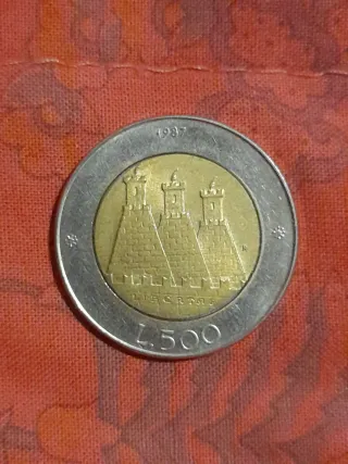 500 Lire San Marino Repubblica