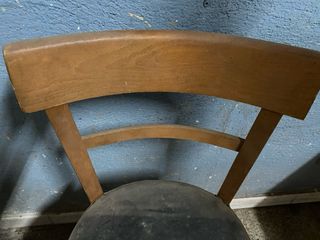 Set de 2 sillas de madera y tela