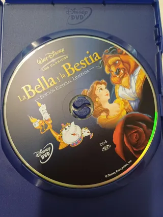 DVD La Bella y La Bestia Edición Especial