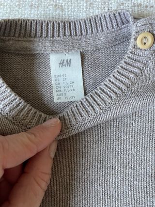 Jersey H&M con conejitos T.92