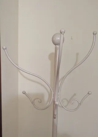 Perchero y paragüero de forja