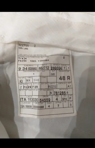 Traje de chaqueta negro