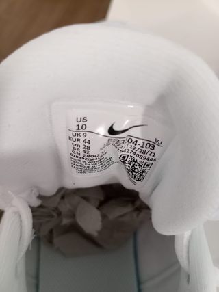 Zapatillas Nike Revolution 5 Talla 44 Blancas