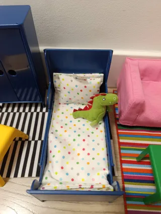 Conjunto Muebles Juguete Casa Muñecas