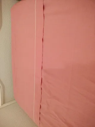Sábana encimera 100cm rosa
