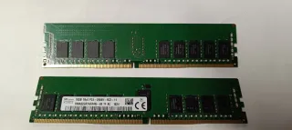 4x SK hynix 16GB PC4-2666V ECC RAM Tot. 64GB