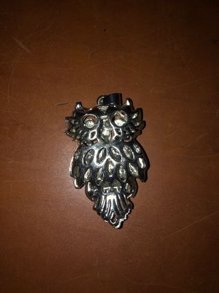 Lote de 3 figuras de búhos decorativos