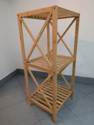 Estantería de bambú 3 baldas