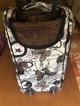 Maleta de viaje mujer diseño mariposas