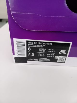 Zapatillas Nike SB Ishod Wair Premium Talla 38.5