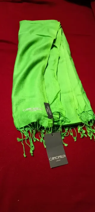 Foulard Camomilla verde