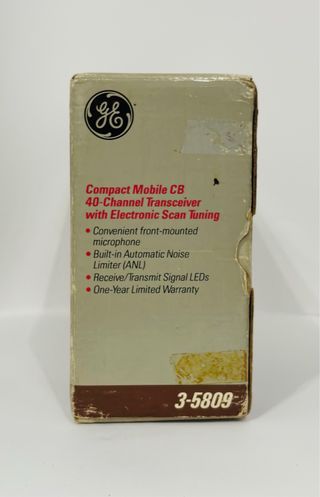 Rádio CB GE General Electric Compact Robust 27mhz