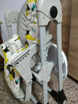 Trona Kinderkraft TASTEE Evolutiva Plegable Verde