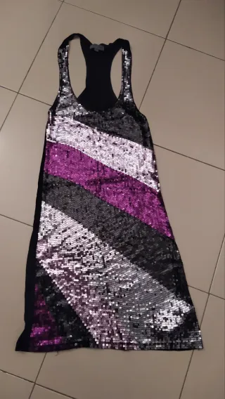 Vestido lentejuelas fiesta