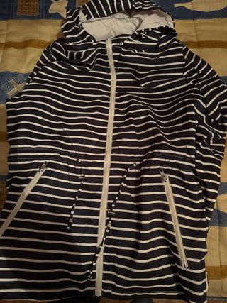 Cazadora reversible rayas