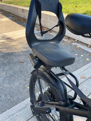 Bicicleta Eléctrica Plegable con Silla