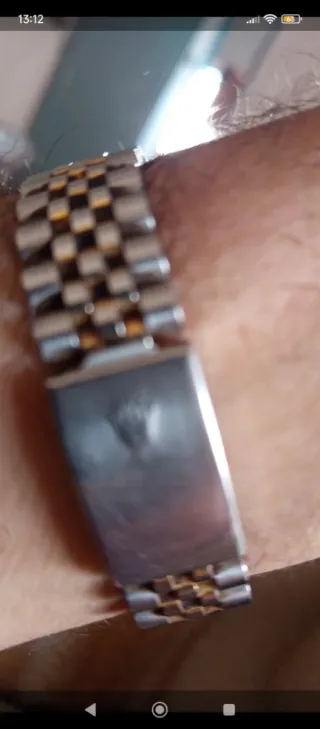 Reloj Rolex Oro y Plata