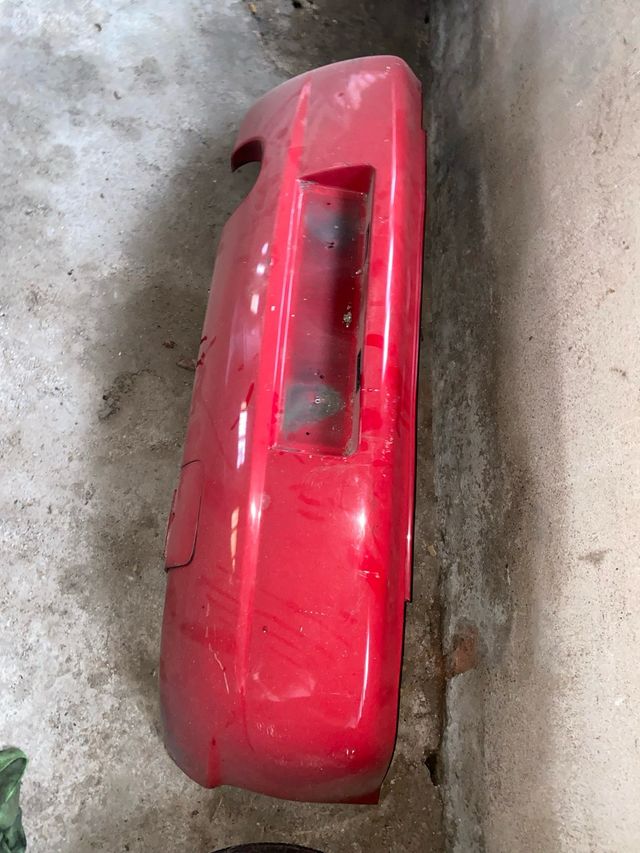 Parachoques Trasero Seat León Fr Rojo