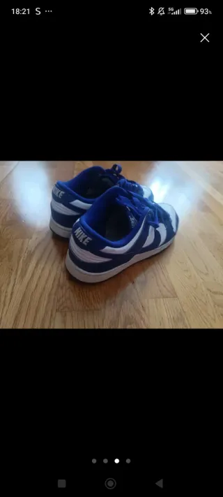 Nike Talla 42 Azul/Blanco