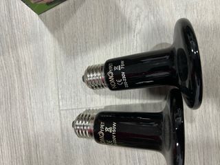 Kit 2 Lámparas Terrario Negro