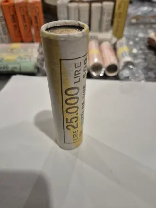 Rotolino 25.000 Lire 500 pezzi