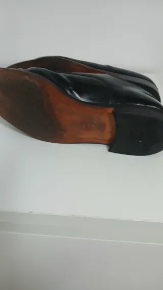 Zapatos de vestir negros de hombre