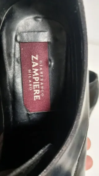 Zapatos de vestir negros de hombre