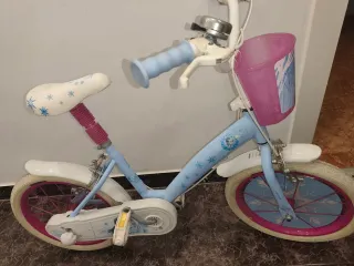 Bicicleta Frozen Niña